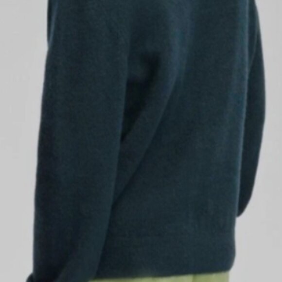 Mode of One Men's Relaxed-Fit Cozy Sweater Deep Malachite Green Size  XL - Picture 2 of 6